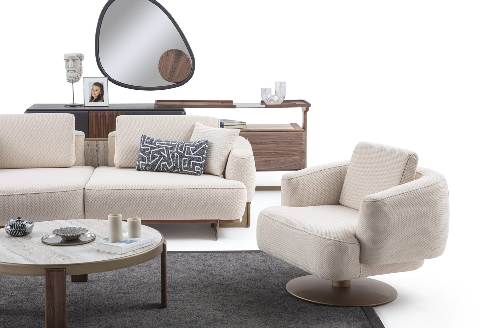 Torino Contemporary Sofa & Furniture Collection - Image 22