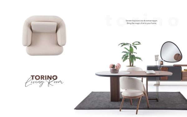 Torino Modern Contemporary Sofa & Furniture Collection - Image 17