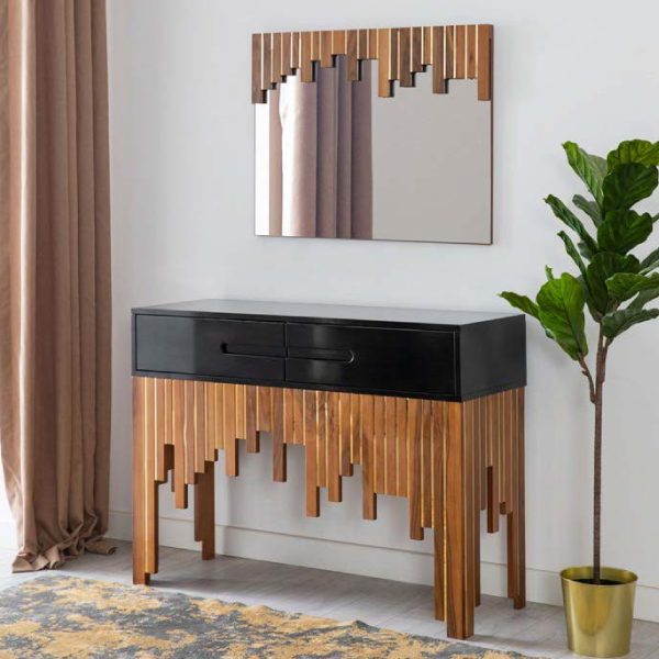 Amaryllis Designer Wooden Console