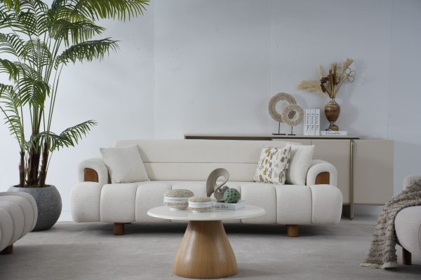 Ovilia 3 + 2 + 1 Seater Sofa Set & Accent Chair - Image 2