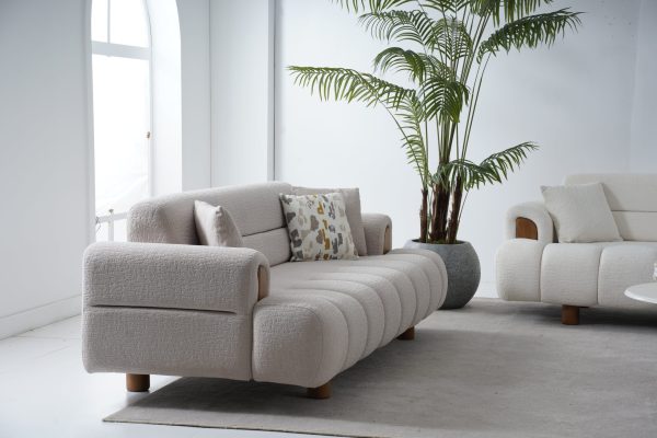Ovilia 3 + 2 + 1 Seater Sofa Set & Accent Chair - Image 3