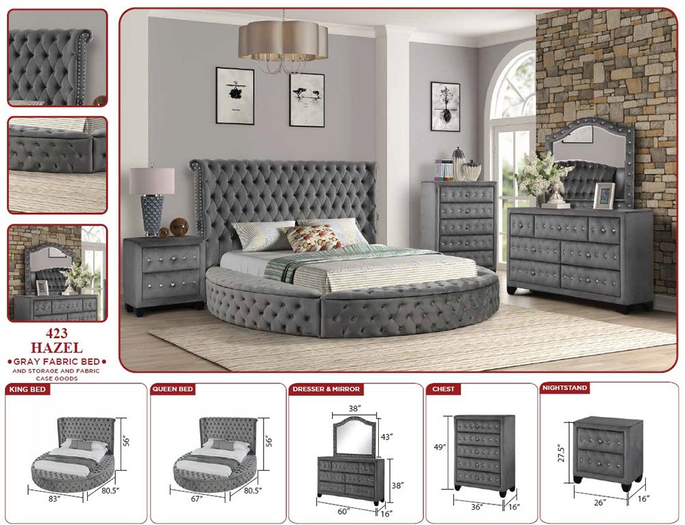 Hazel Bedroom Furniture Set – Elegant & Versatile - Image 2