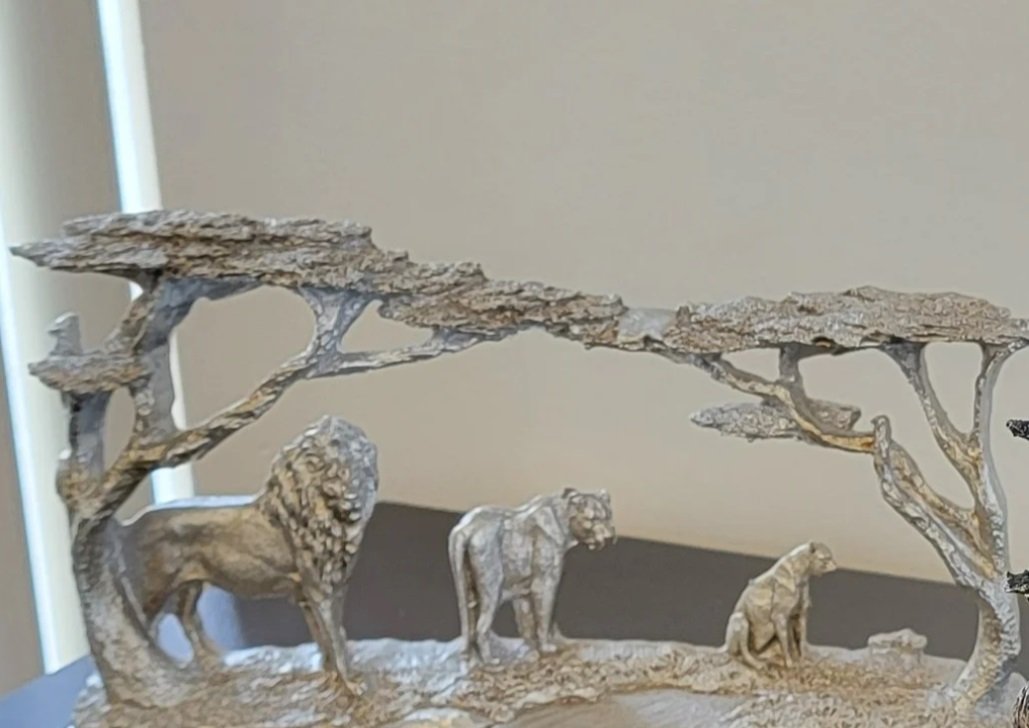 Savannah Majesty Sculpture - Set of 2 - Image 2