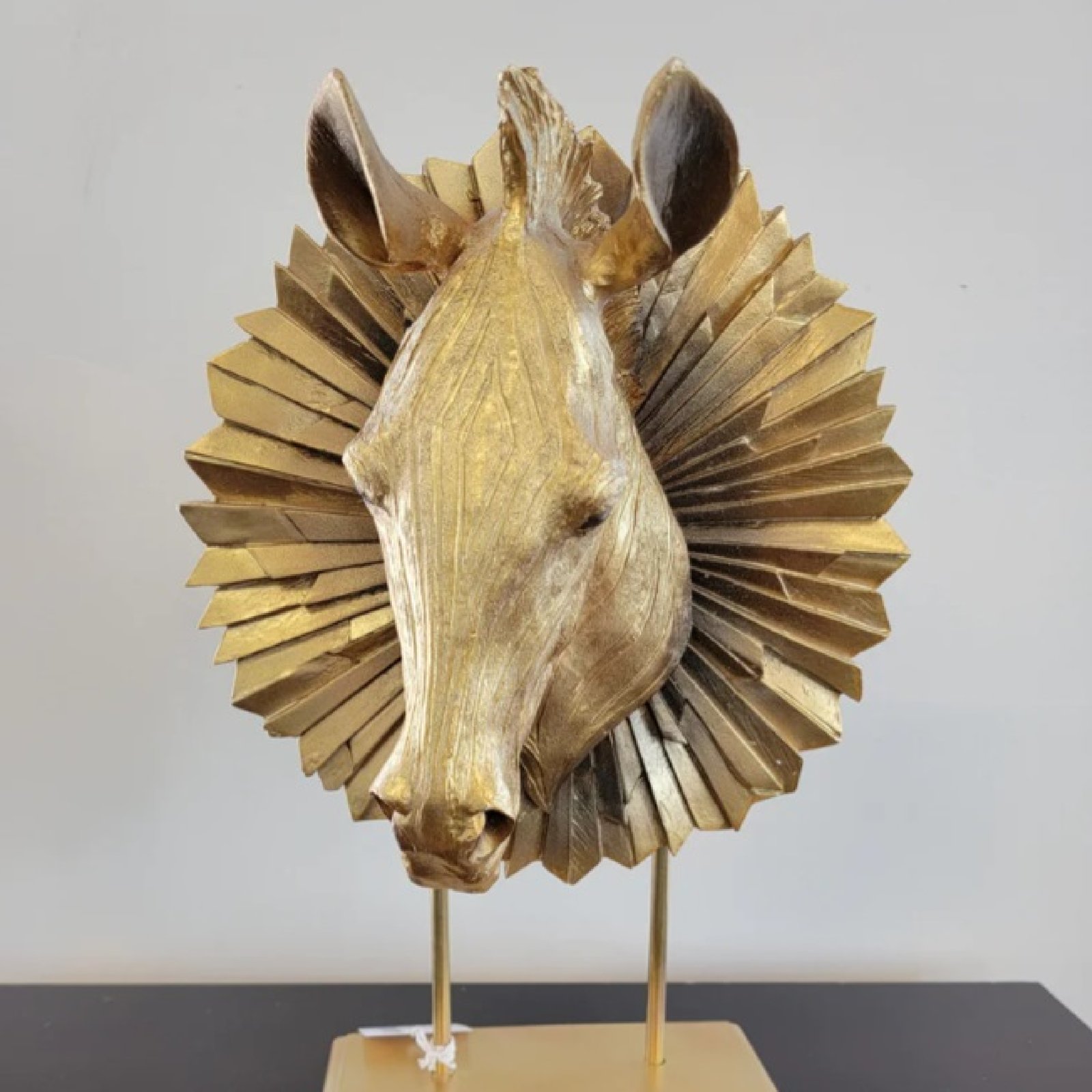 Silent Echo Zebra Sculpture