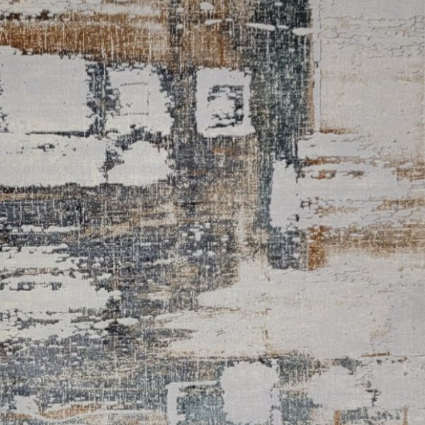 Emojy 17204 Cream Grey Turkish Area Rug Elegant & Cozy