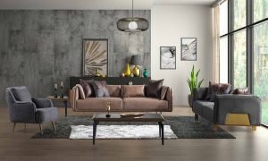 Frezya Nubuck Sofa Collection