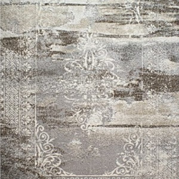 Ibiza Modern Grey Abstract Area Rug