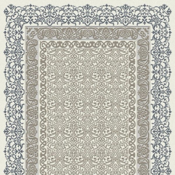 Louver Beige Modern Area Rug