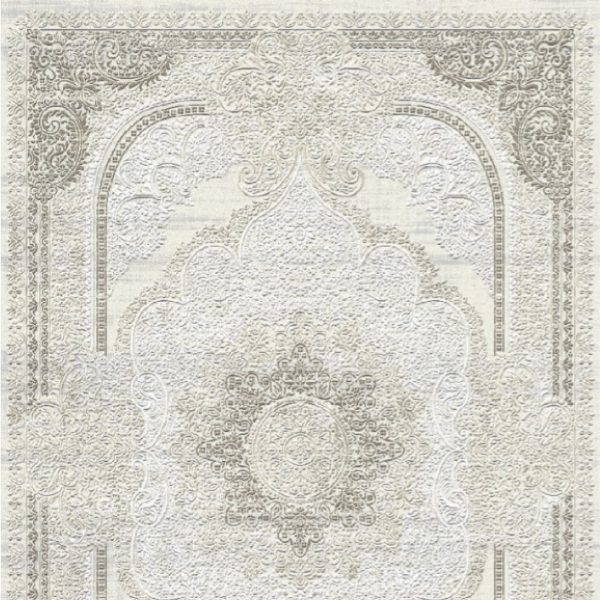 Louver Beige Contemporary Area Rug
