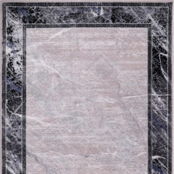 Unique Ivory-Grey Area Rug