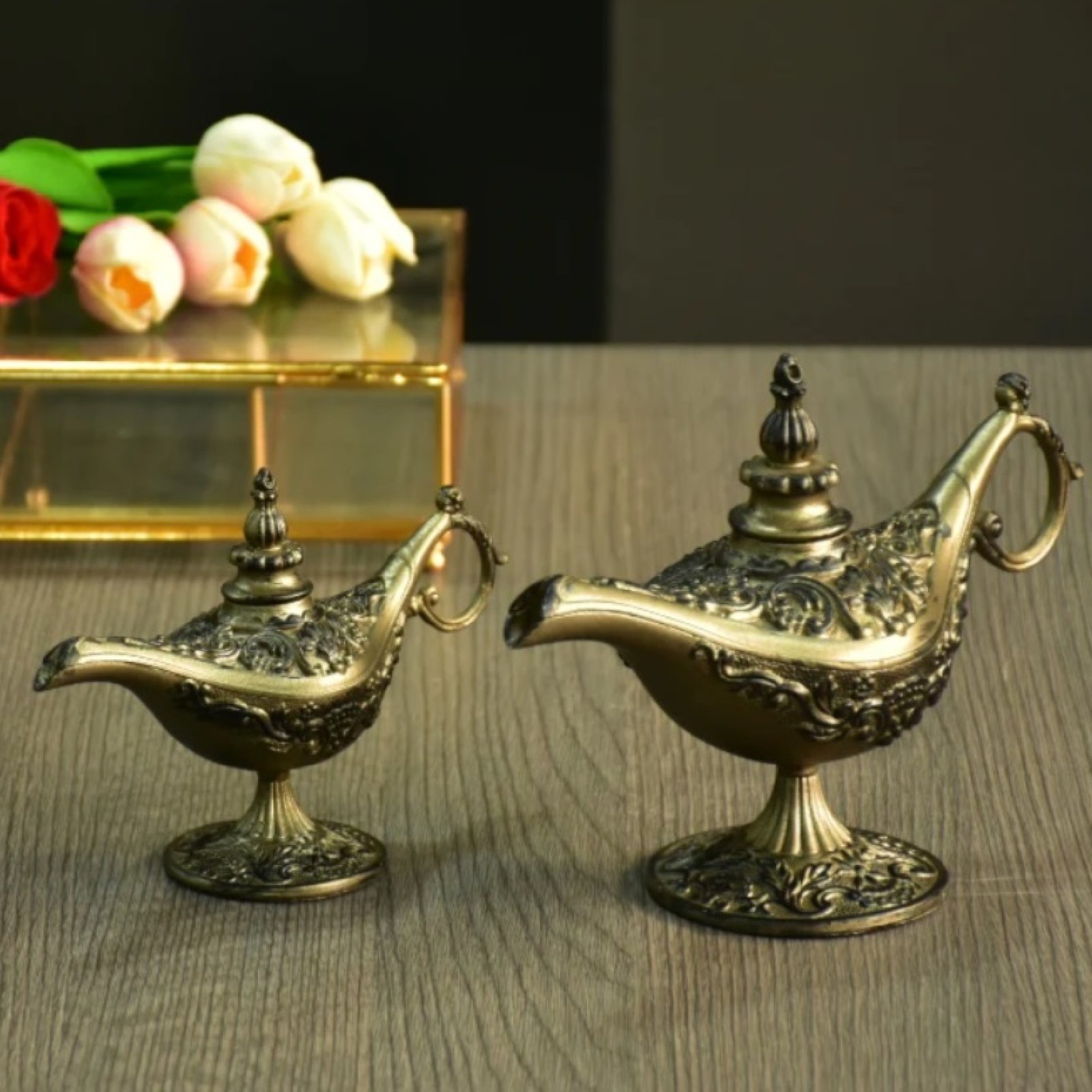 Genie Lamp Decorative - Set of 2