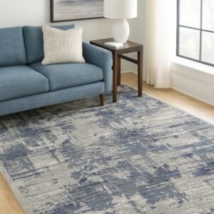 Despina Area Rug – Cream/Grey/Blue