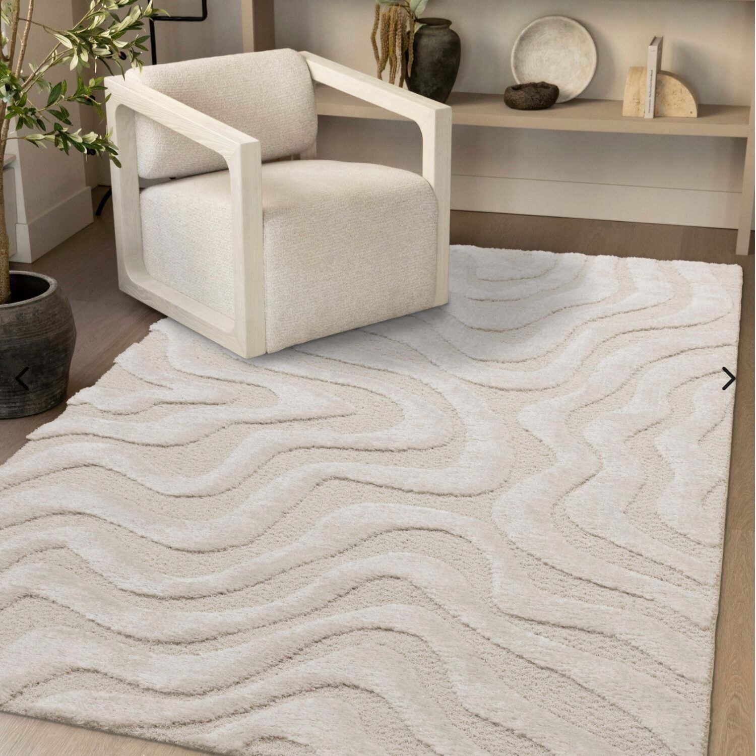Kalora Luxe 13020/6191 Polyester Area Rug | Soft Texture