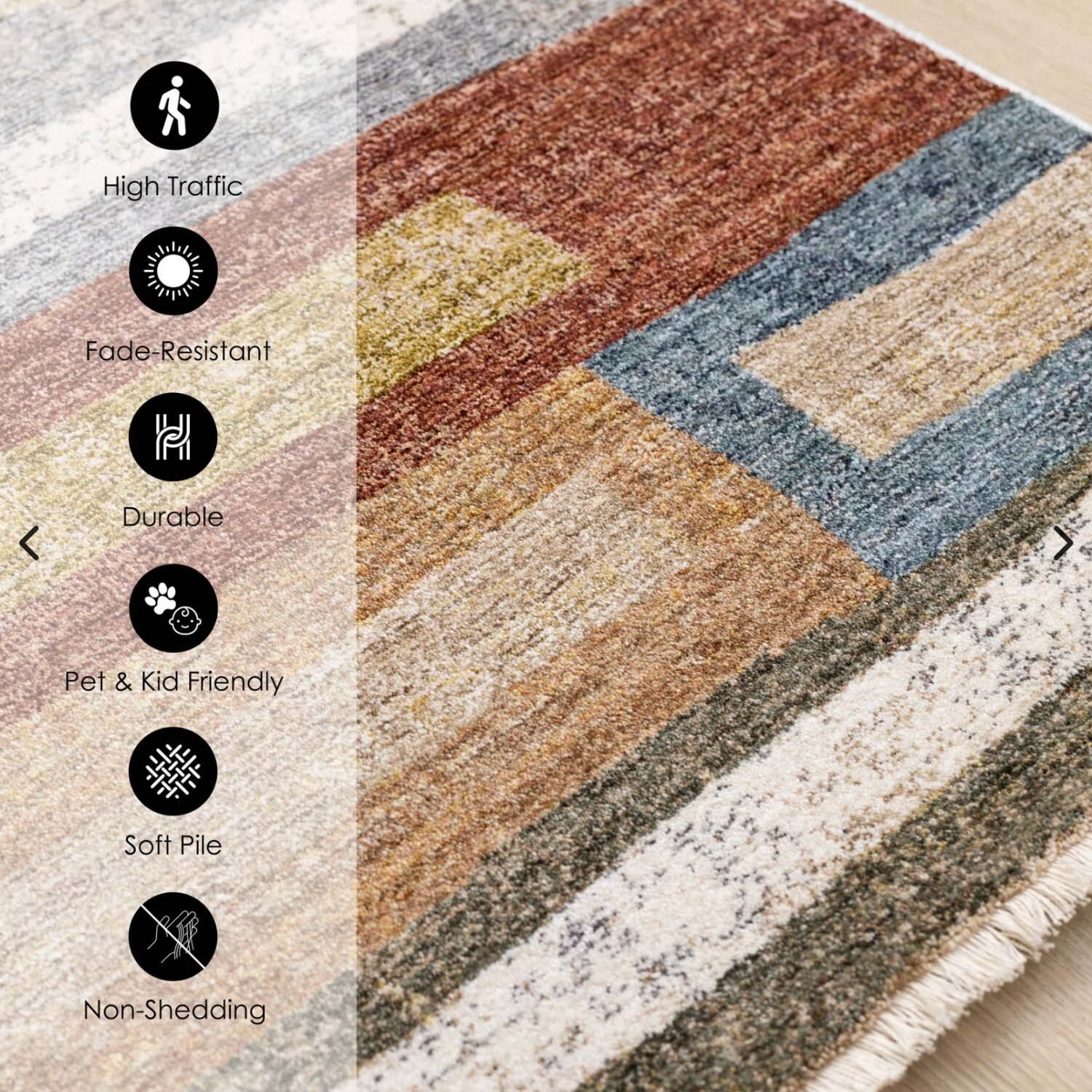 Kalora Muse H962/2656 Plush Modern Area Rug