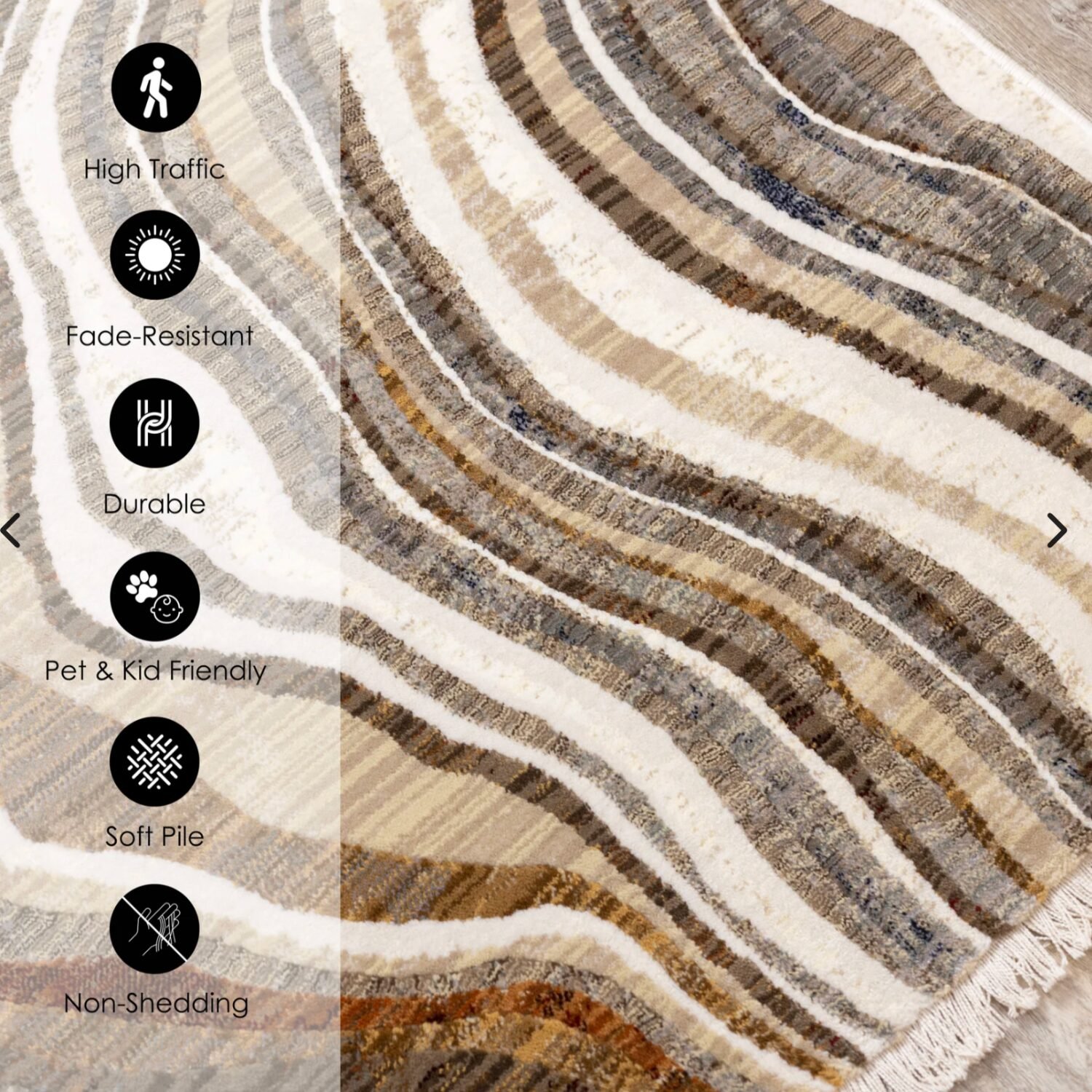 Kalor Area Rugs Samira F032/4424 Traditional Heatset Rug