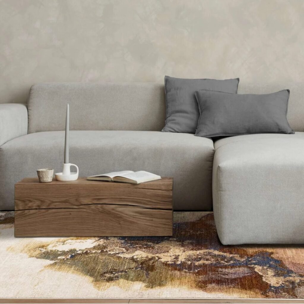 Kalora Muse H954/2747 Plush Area Rug | Modern Soft Polyester Rug