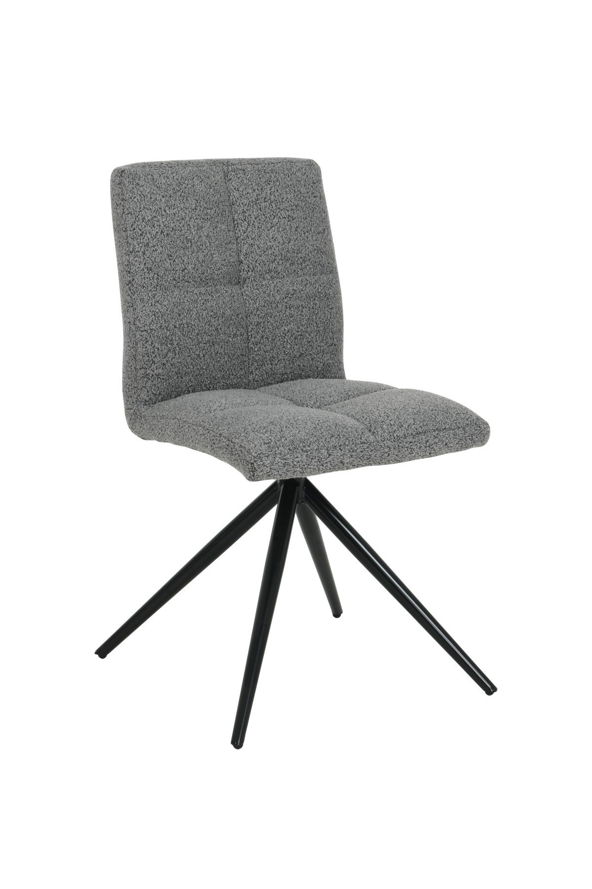 Ethal Dining Chair - White & Dark Grey - Image 2