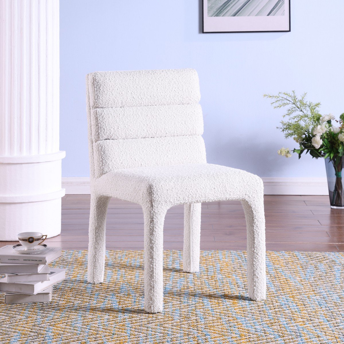Salomi Dining Chair – Black / Cream - Image 3