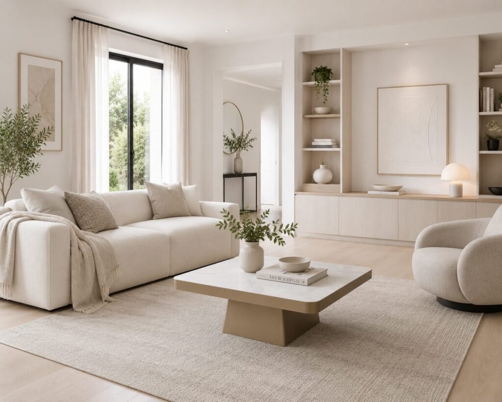 Buy Round Marble Coffee Table with Gold Sculptural Base | Infinity Furniture Mississauga