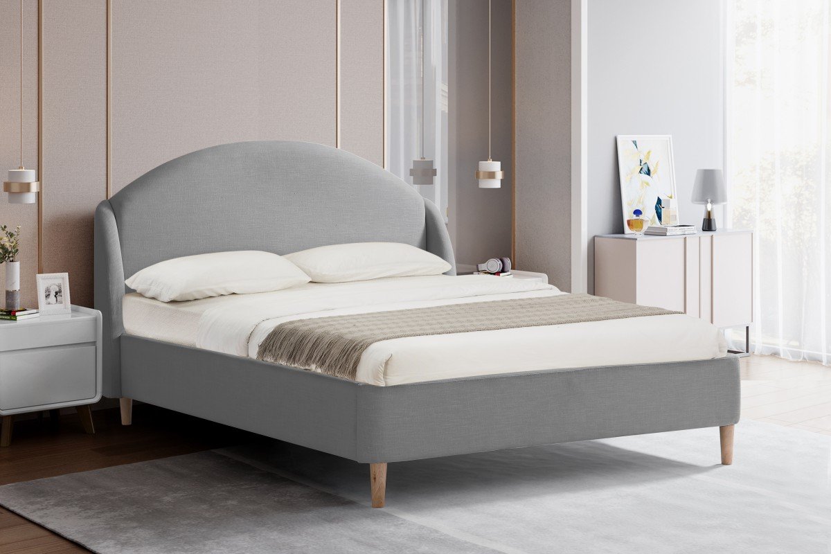Buy Grey Platform Bed King & Queen | Infinity Furniture Mississauga