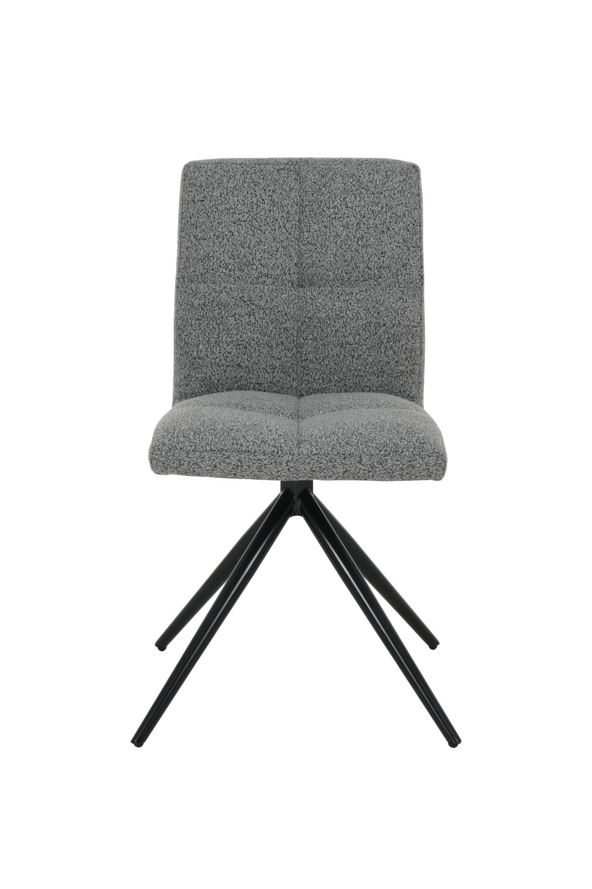Ethal Dining Chair - White & Dark Grey - Image 4