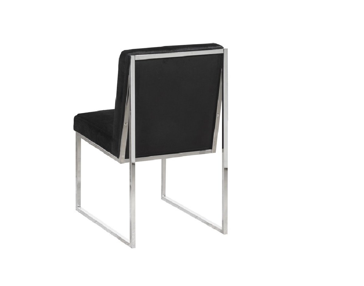 Black Brassex Dining Chair - Image 4