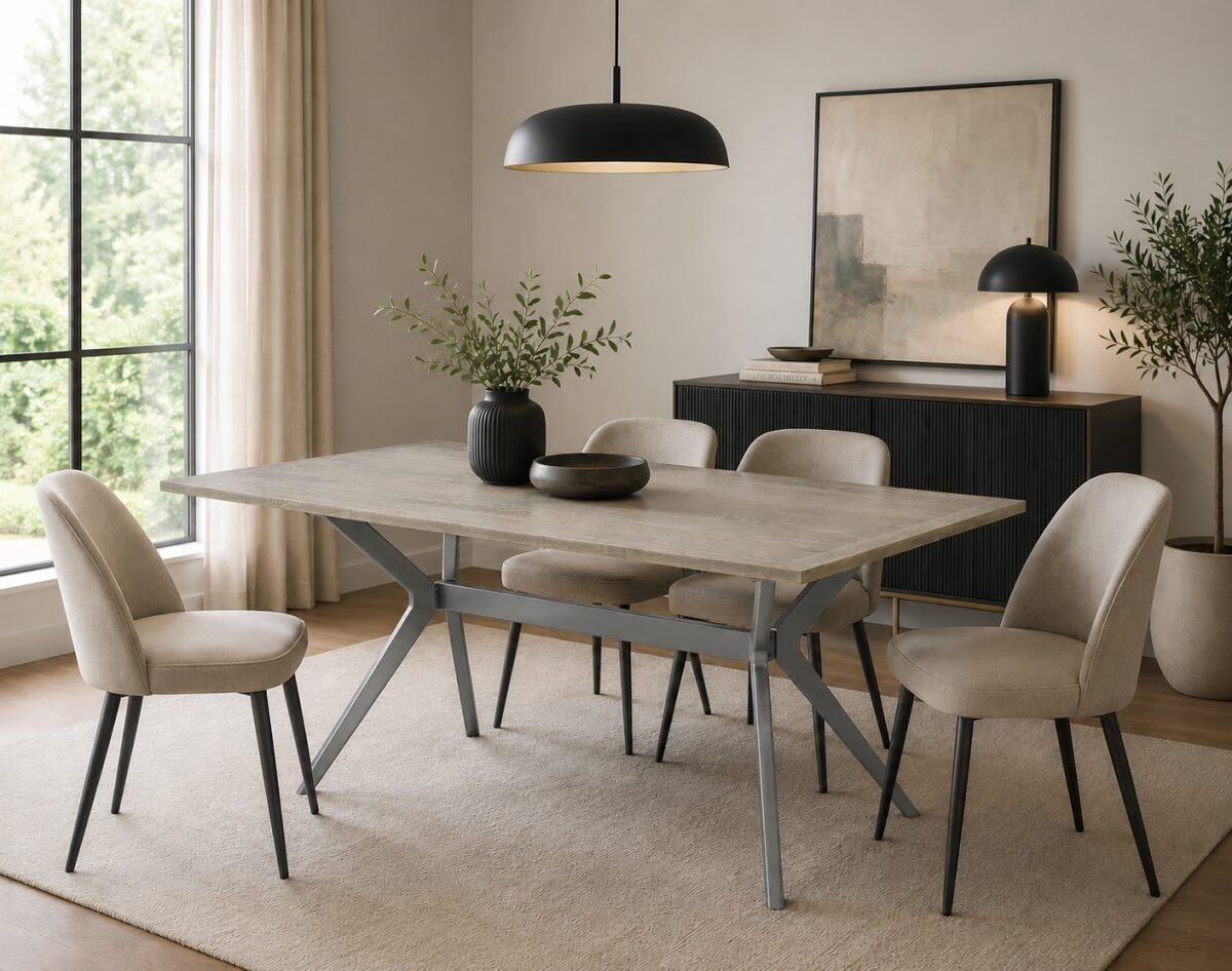 Buy Rustic Oak Dining Table 60" | Infinity Furniture Mississauga