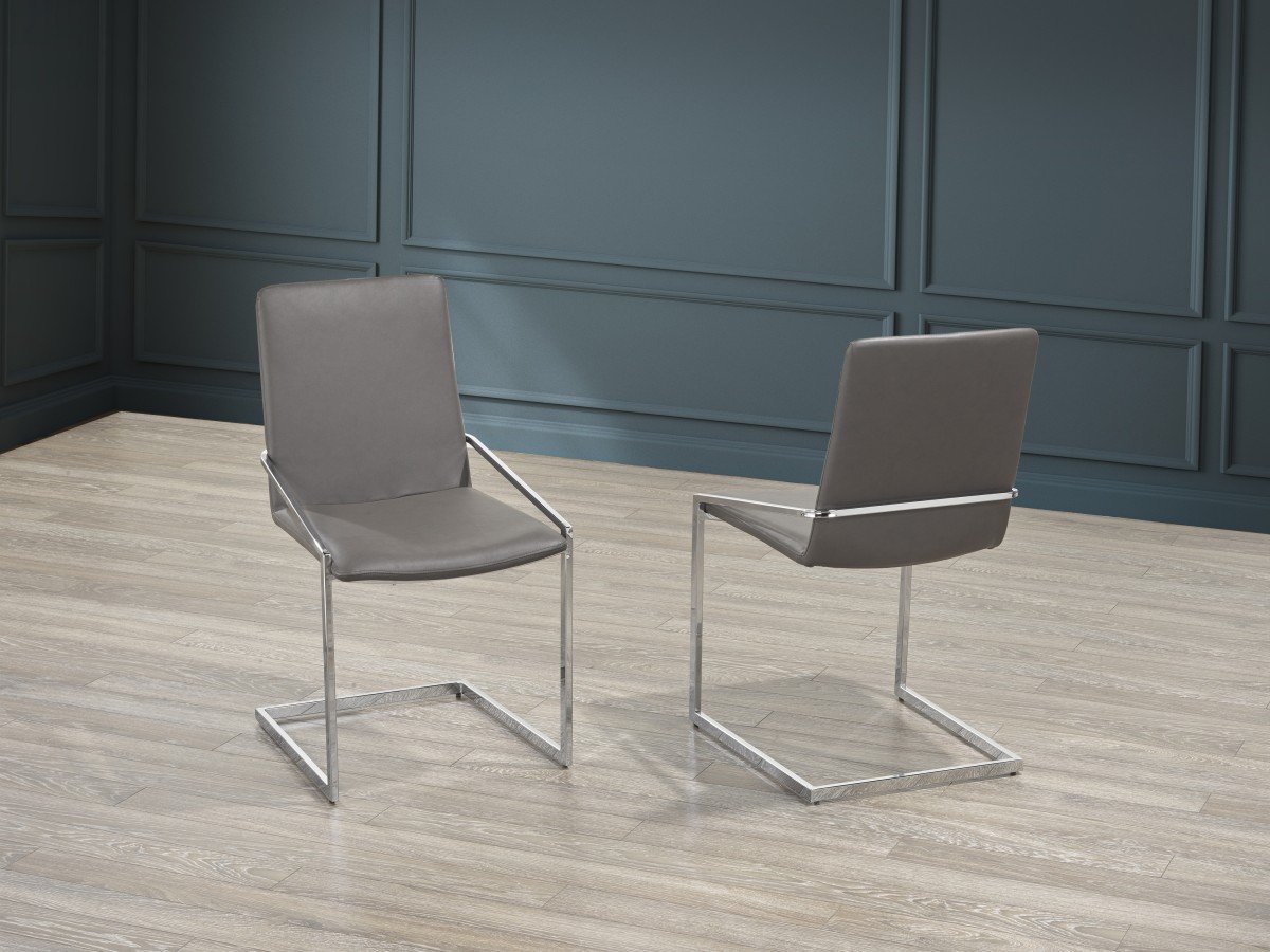 Grey Brassex Dining Chair - Image 4
