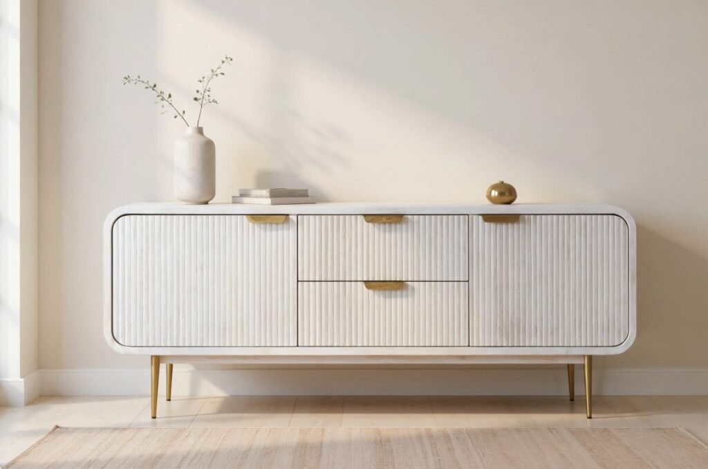Buy White Storage Cabinet with Drawers | Infinity Furniture Mississauga