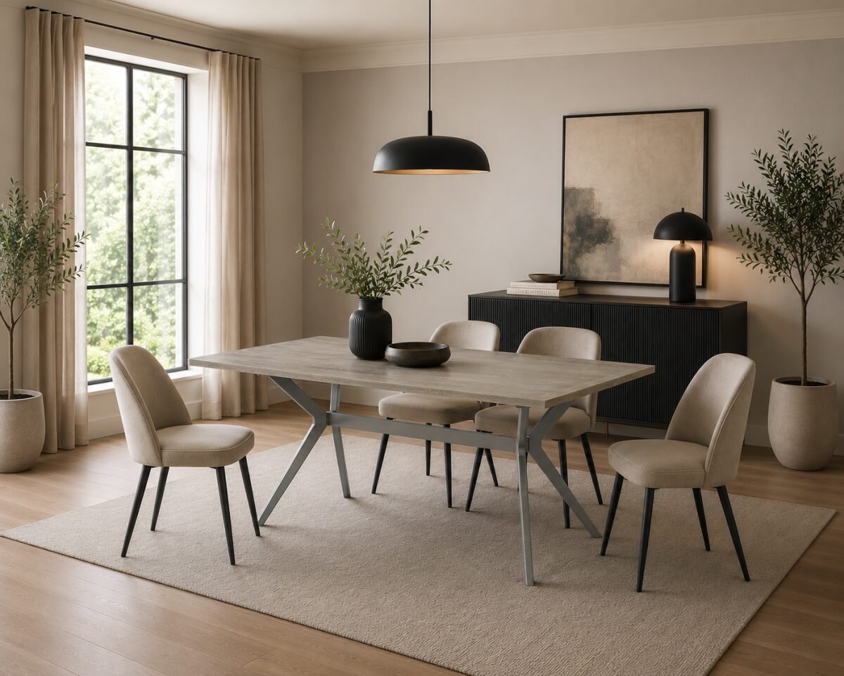 Buy Rustic Oak Dining Table 60" | Infinity Furniture Mississauga