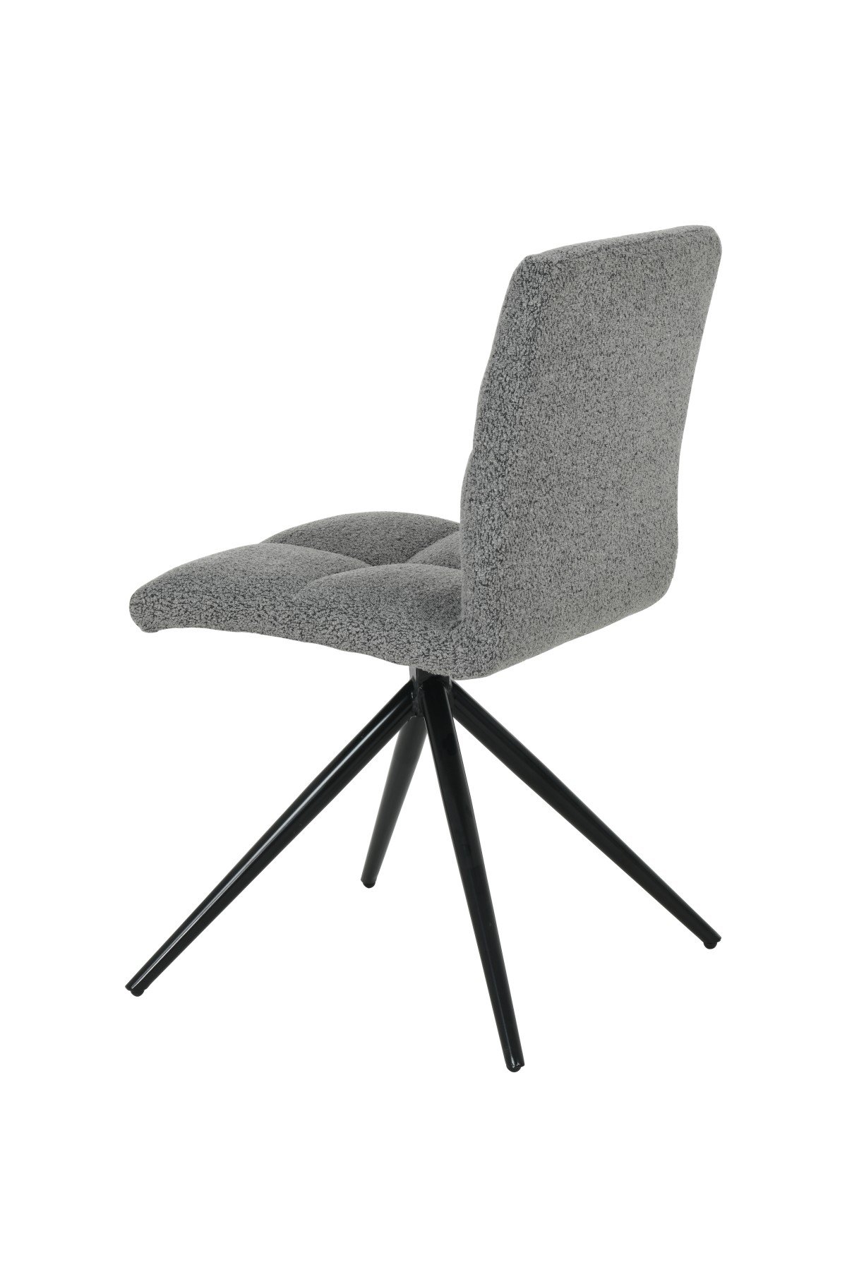 Ethal Dining Chair - White & Dark Grey - Image 6