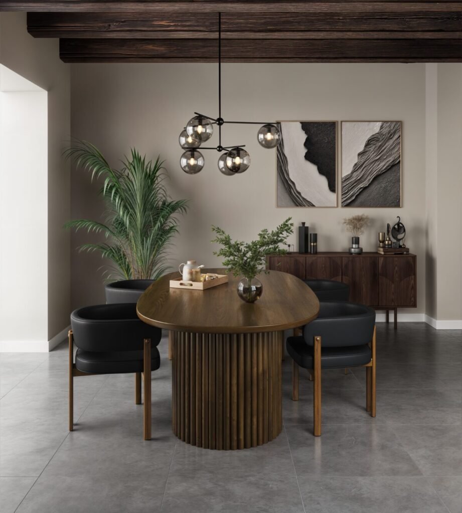 Buy Walnut Dining Table 96 Inch | Infinity Furniture Mississauga