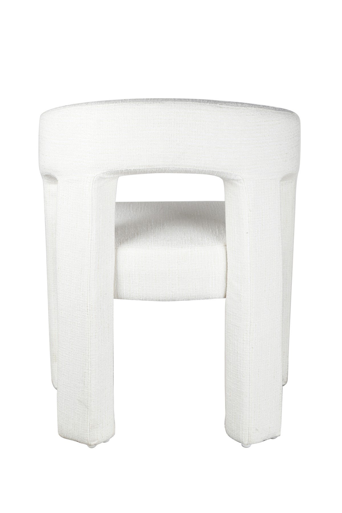 Bella Dining Chair White - Image 7