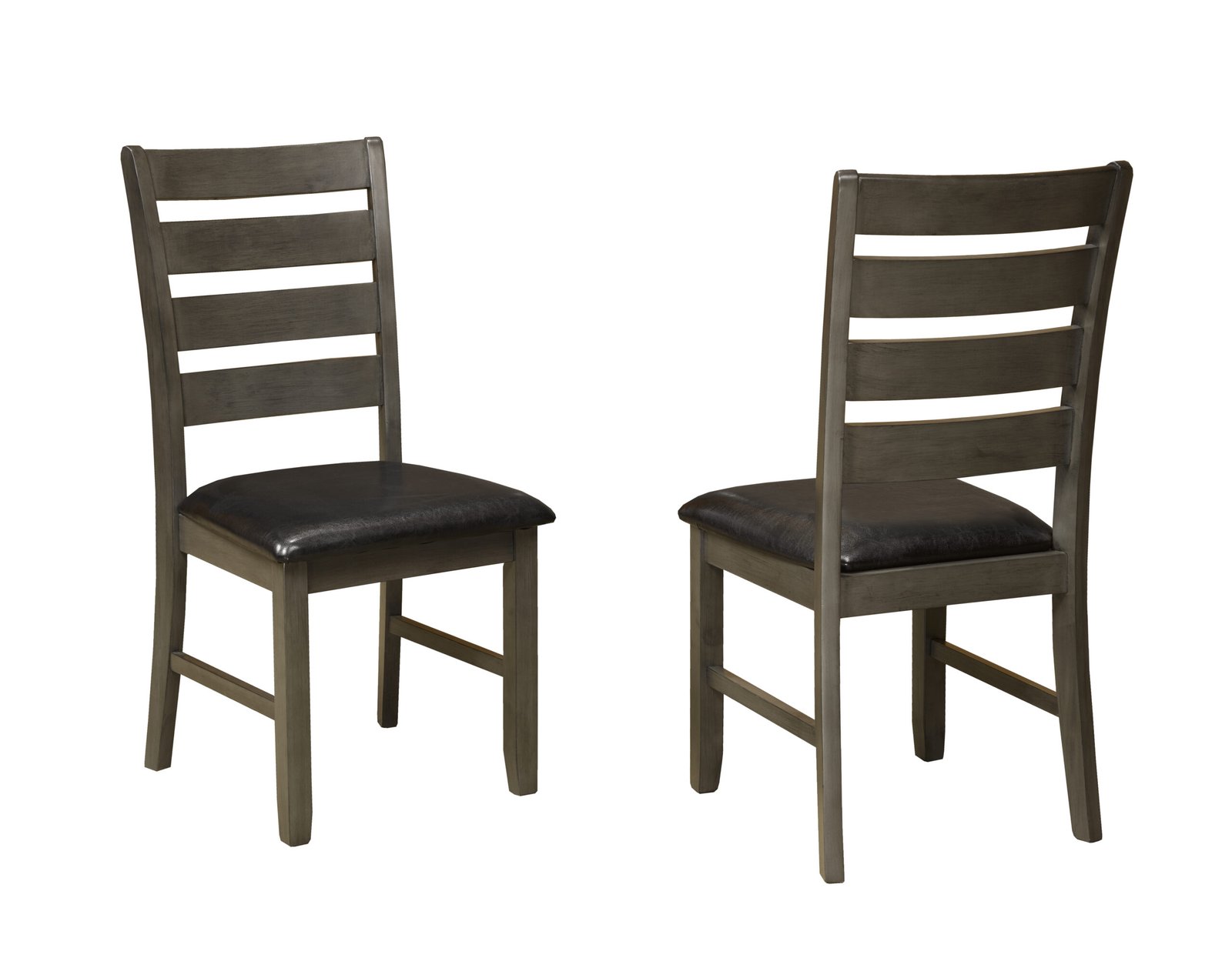 Dark Grey Side Chair - Image 2
