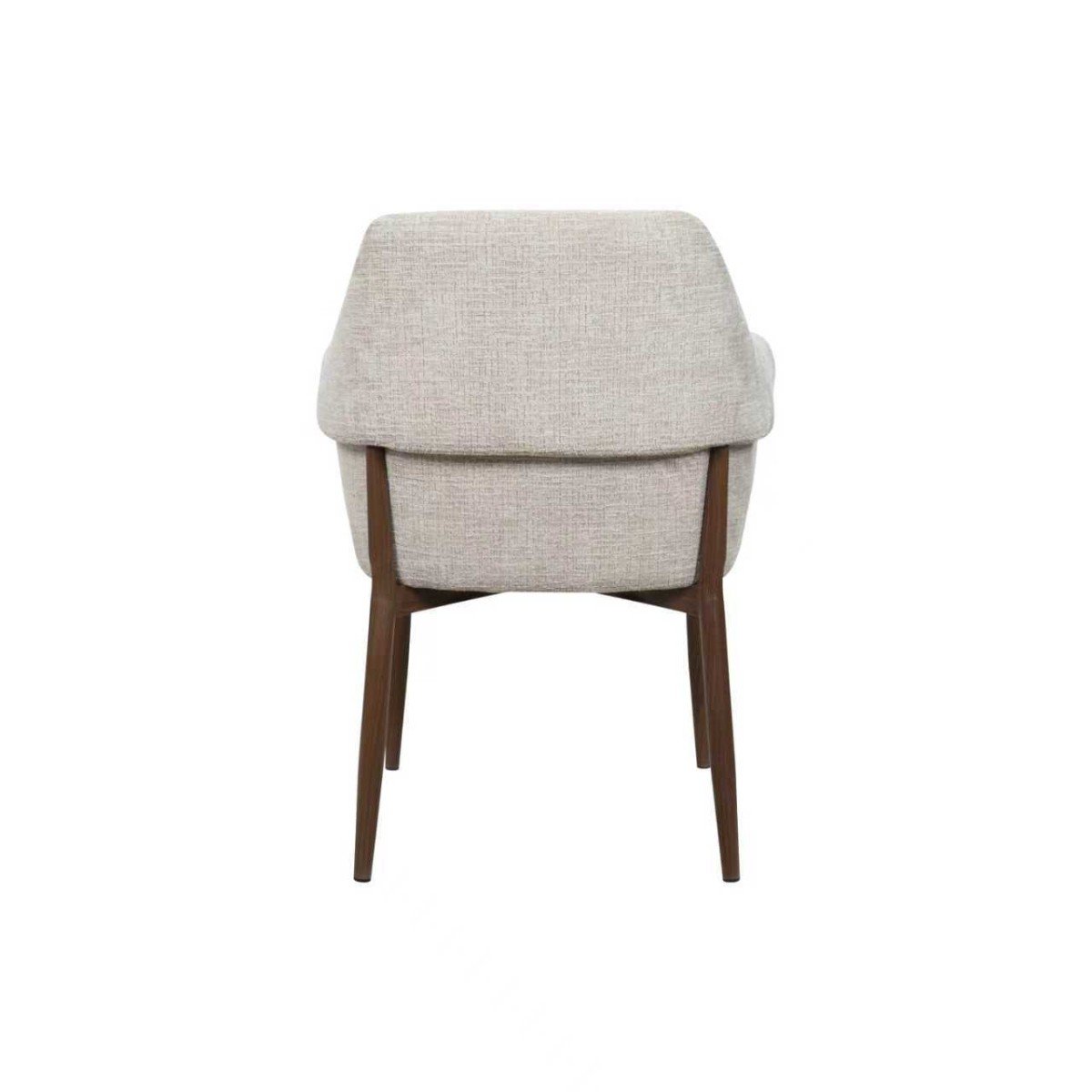 Dining Chair – Walnut / Beige Bouclé - Image 7