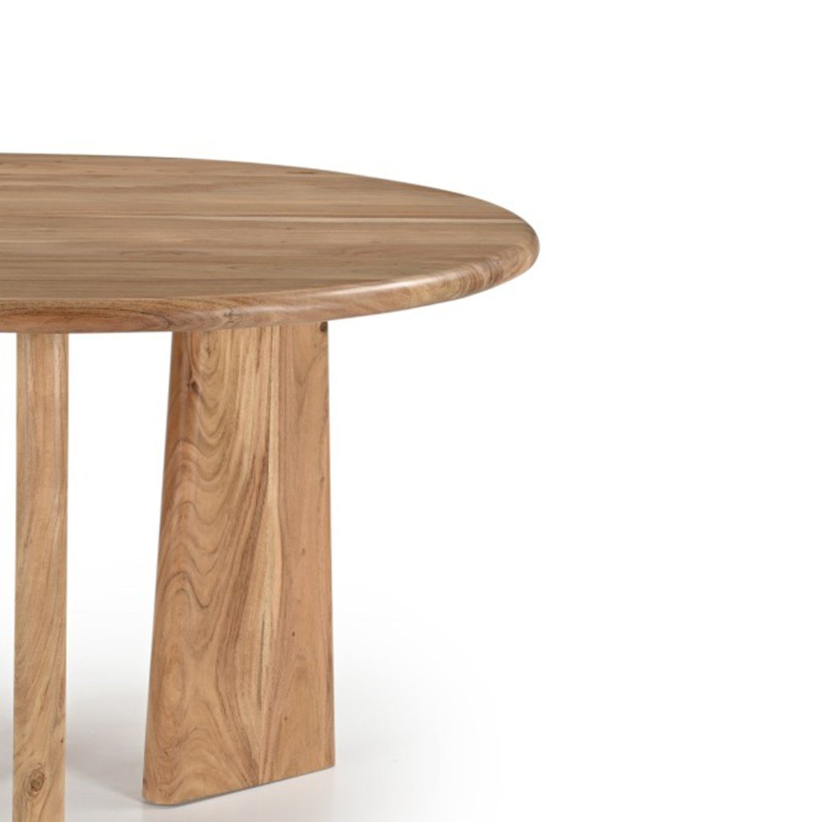 Buy Natural Round Dining Table Solid Wood | Infinity Furniture Mississauga