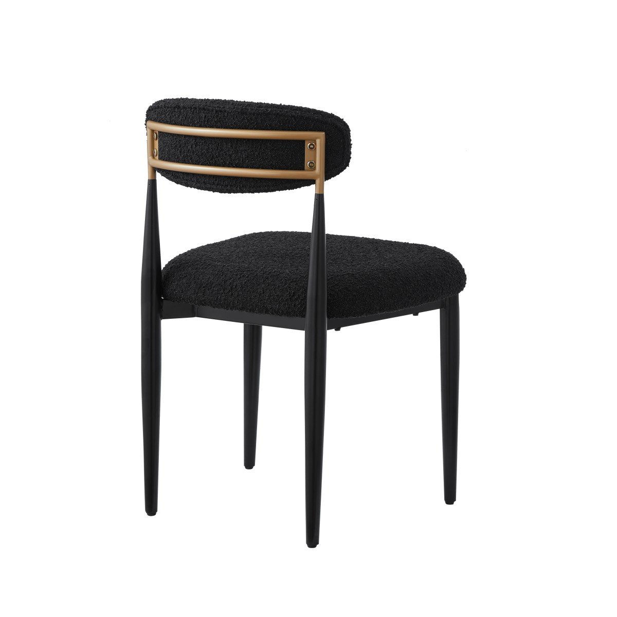 Modern Dining Chair – Black / White - Image 9
