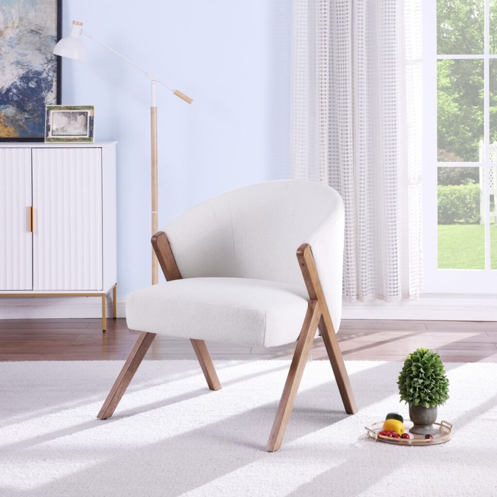 Buy Maryk Accent Chair Cream | Infinity Furniture Mississauga