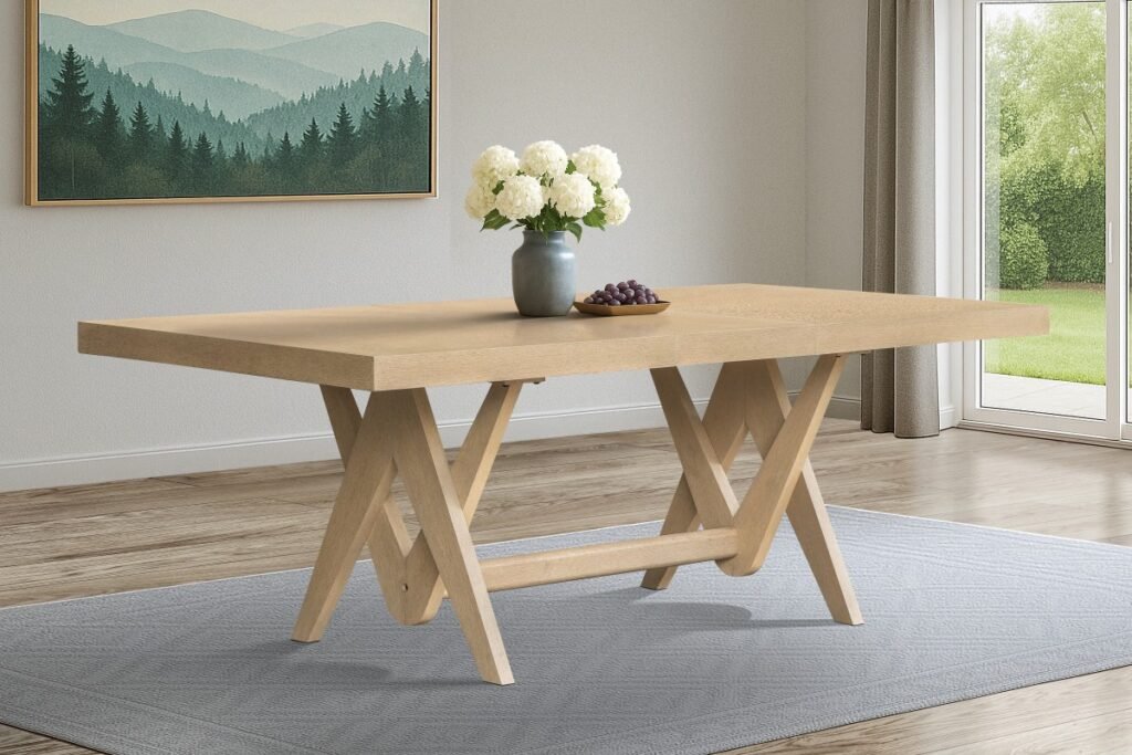 Buy Extendable Natural Wood Dining Table | Infinity Furniture Mississauga