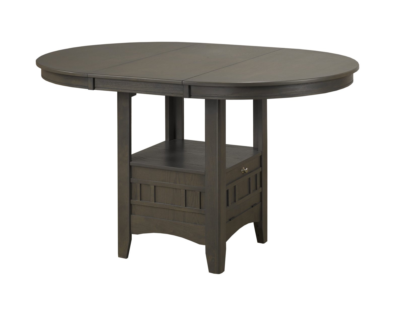 Buy Grey Counter Table 60" with Storage | Infinity Furniture Mississauga