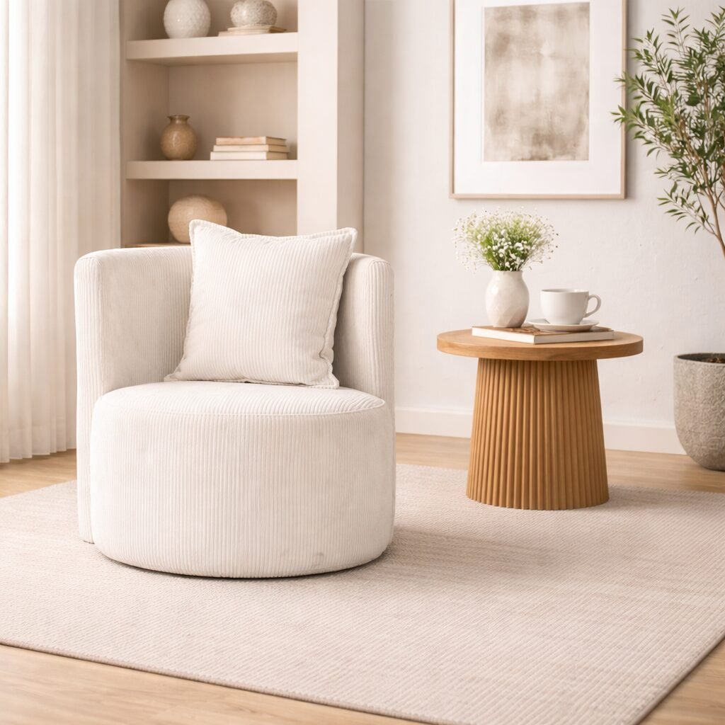 Buy Penelope Accent Chair White | Infinity Furniture Mississauga