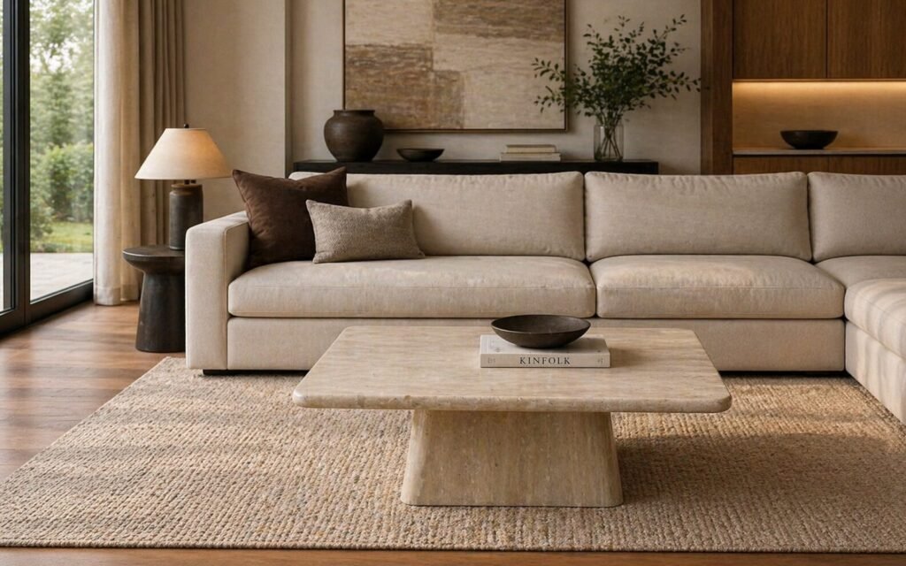 Buy Sand Marble Coffee Table Modern