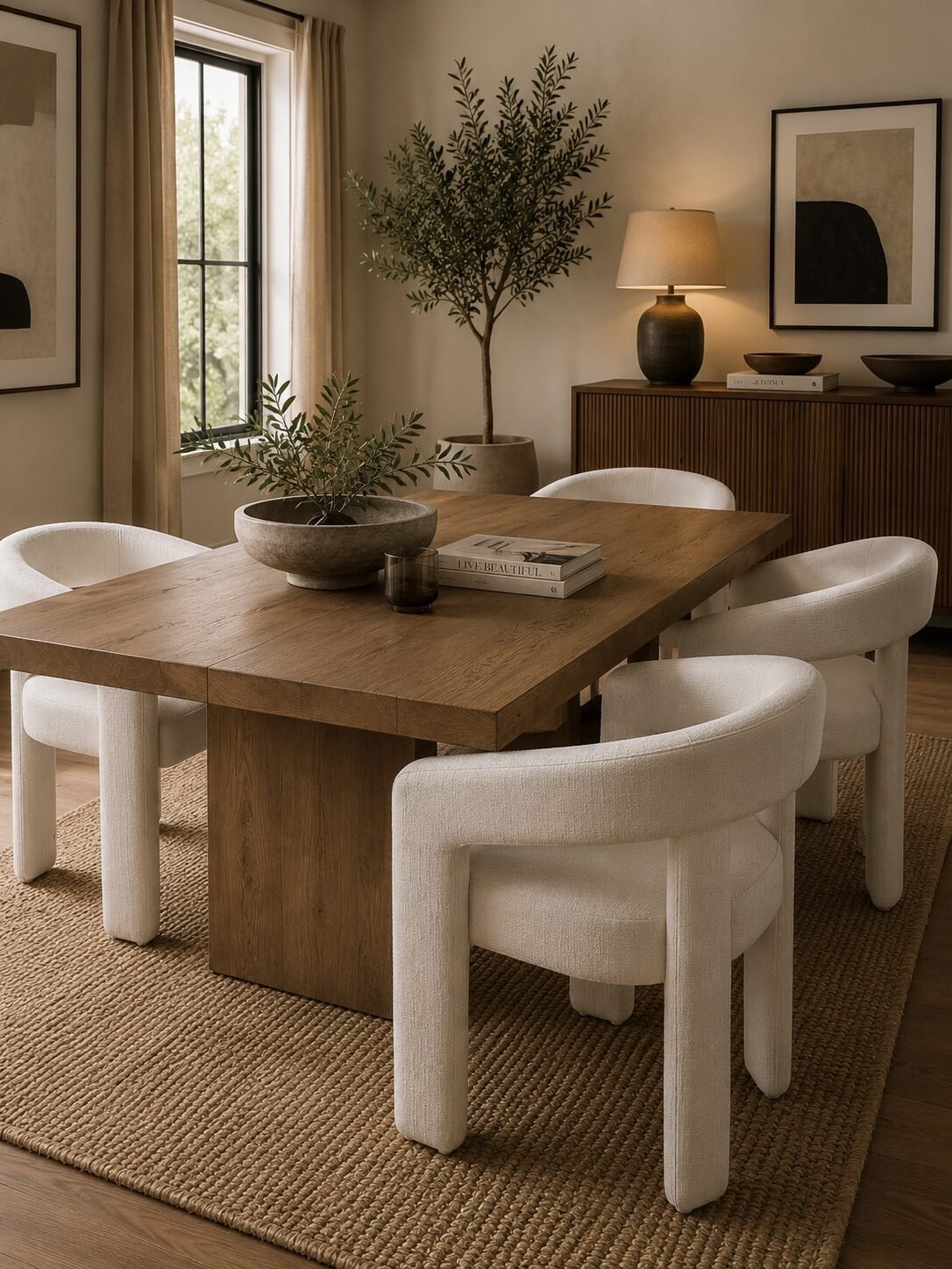 Bella Dining Chair White