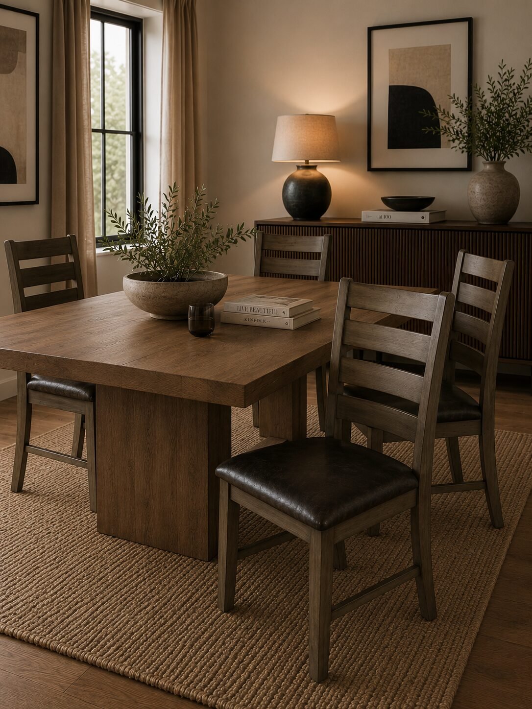 Dark Grey Side Chair