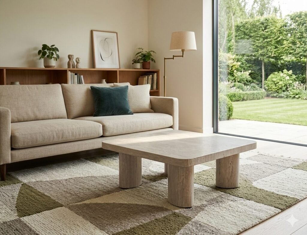 Buy Wrenley Sand Coffee Table Modern | Infinity Furniture Mississauga