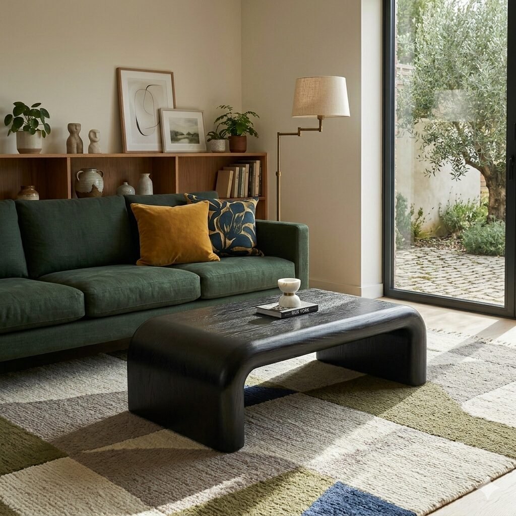 Buy Plato Coffee Table Ash Walnut Veneer | Infinity Furniture Mississauga