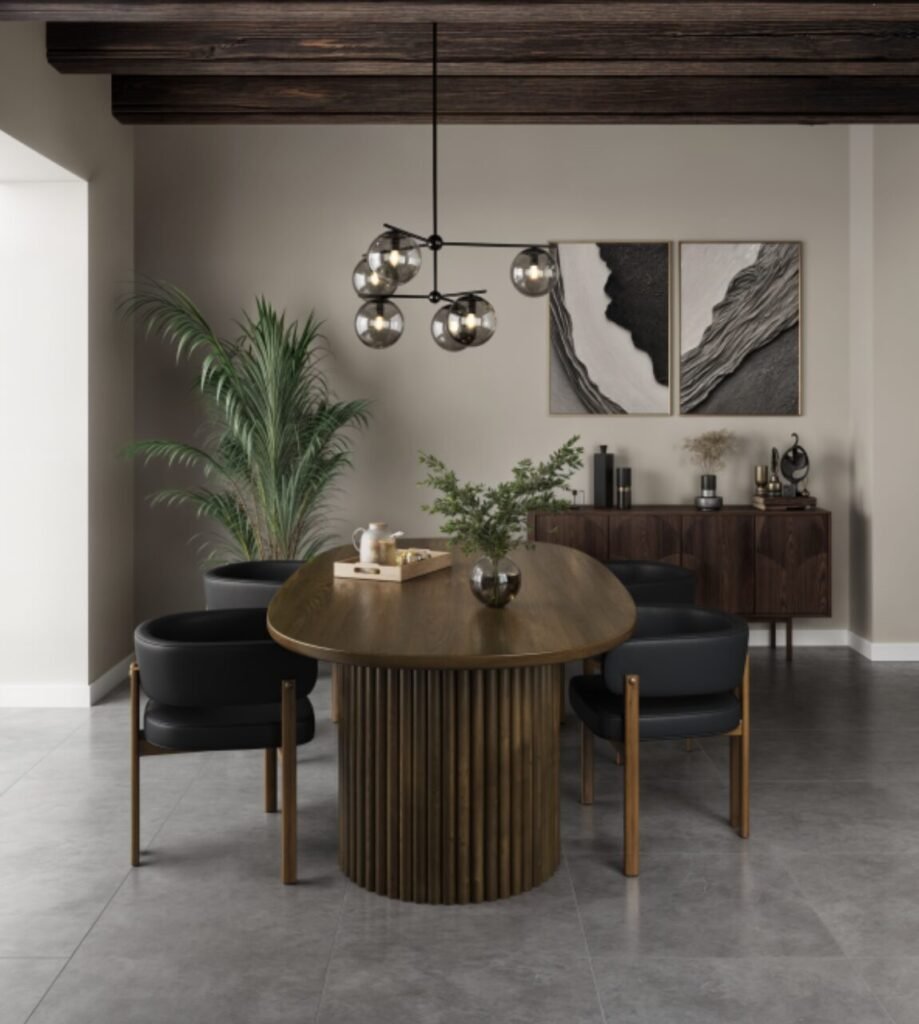 Buy Walnut Dining Table 96 Inch | Infinity Furniture Mississauga