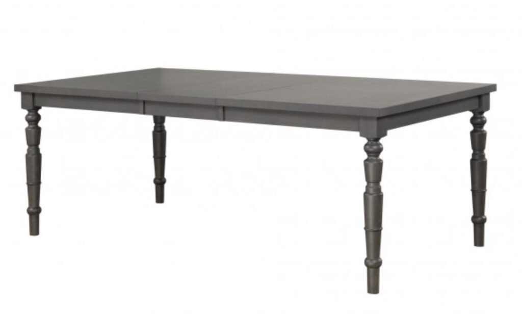 Buy Extendable Grey Dining Table with Carved Legs | Infinity Furniture Mississauga