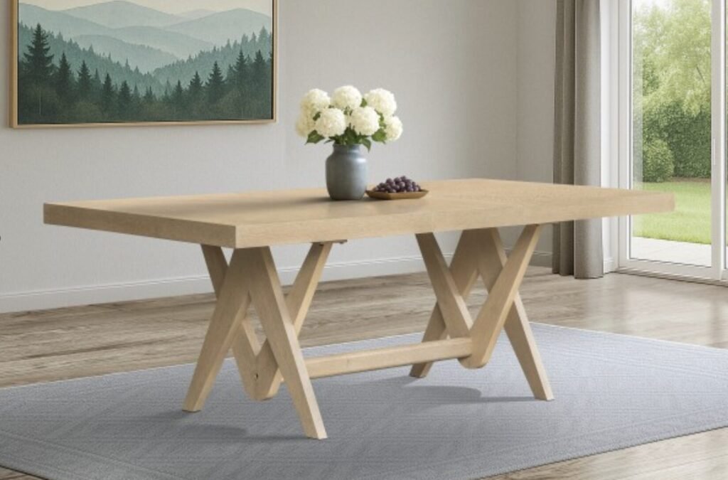 Buy Extendable Natural Wood Dining Table | Infinity Furniture Mississauga