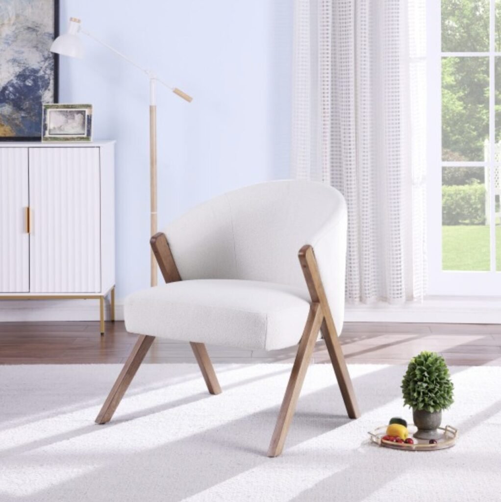 Buy Maryk Accent Chair Cream | Infinity Furniture Mississauga